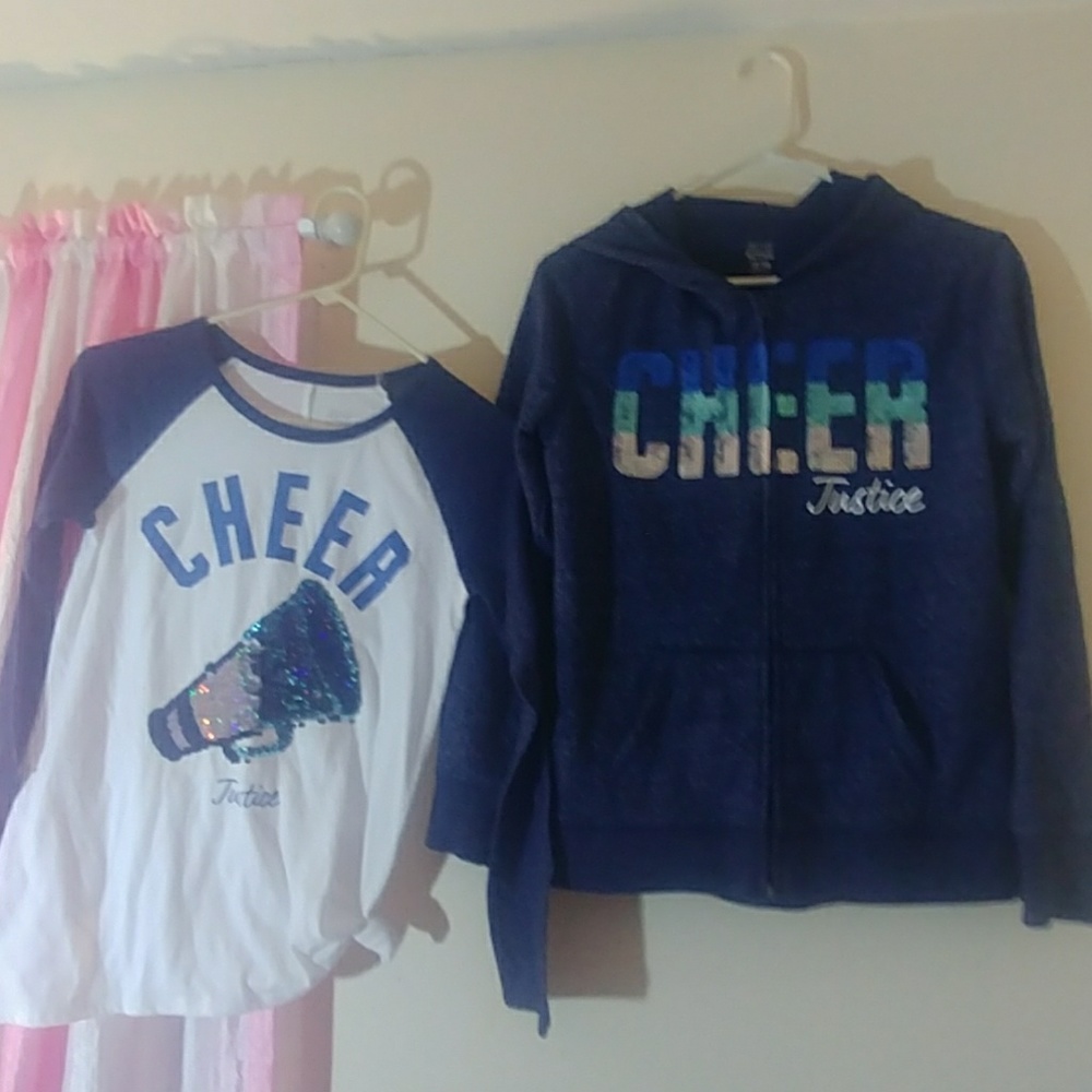 Bundle shirt and hoodie from Justice